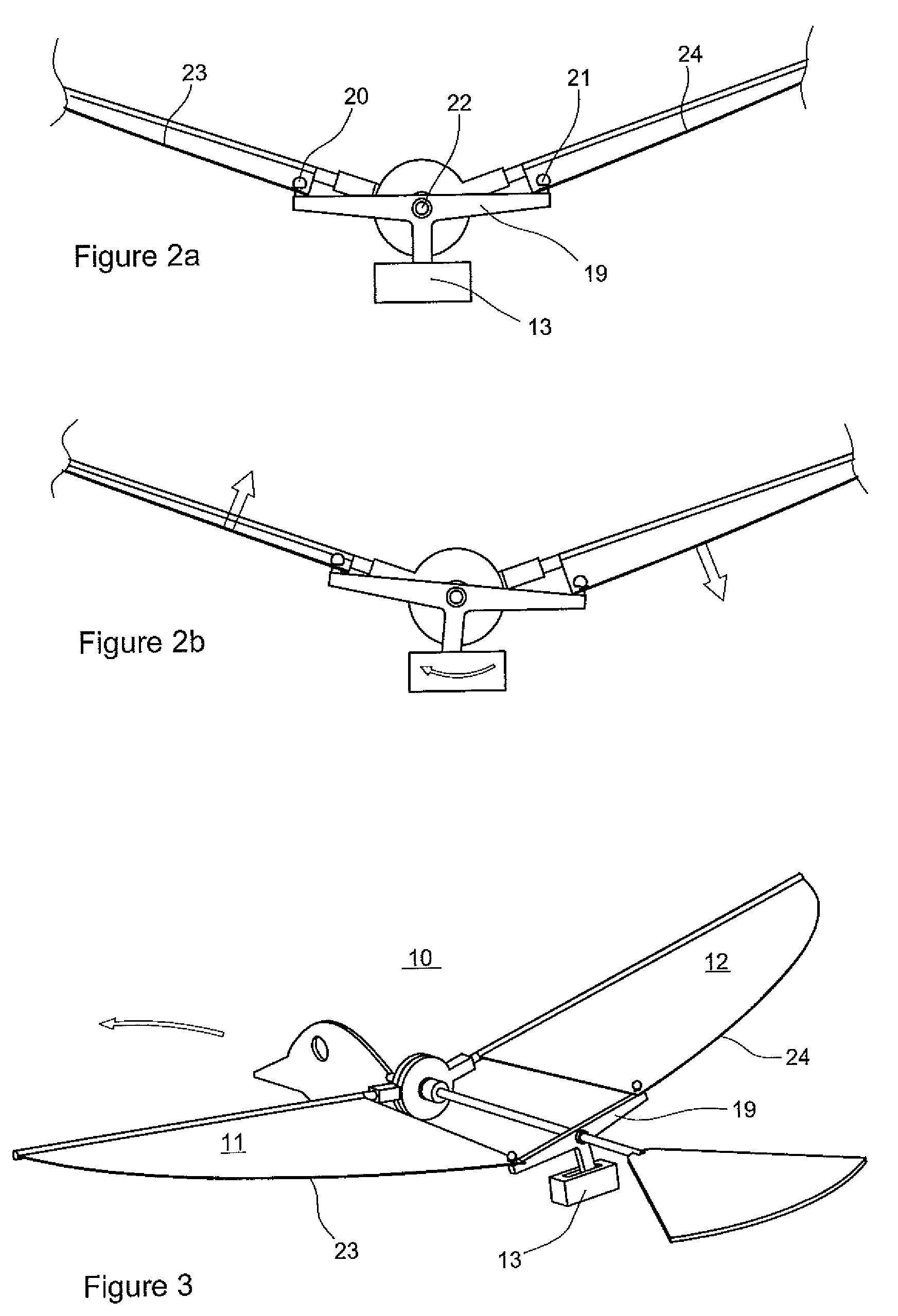 System for controlling flight direction