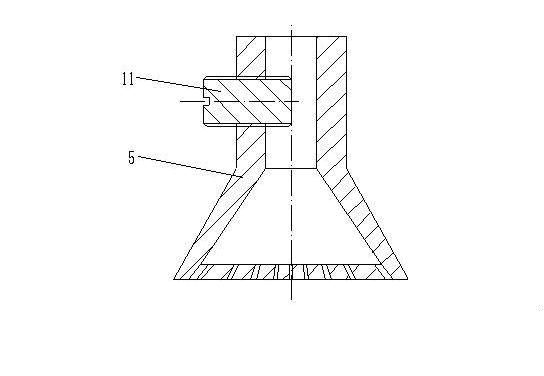 Rotational molding forming device