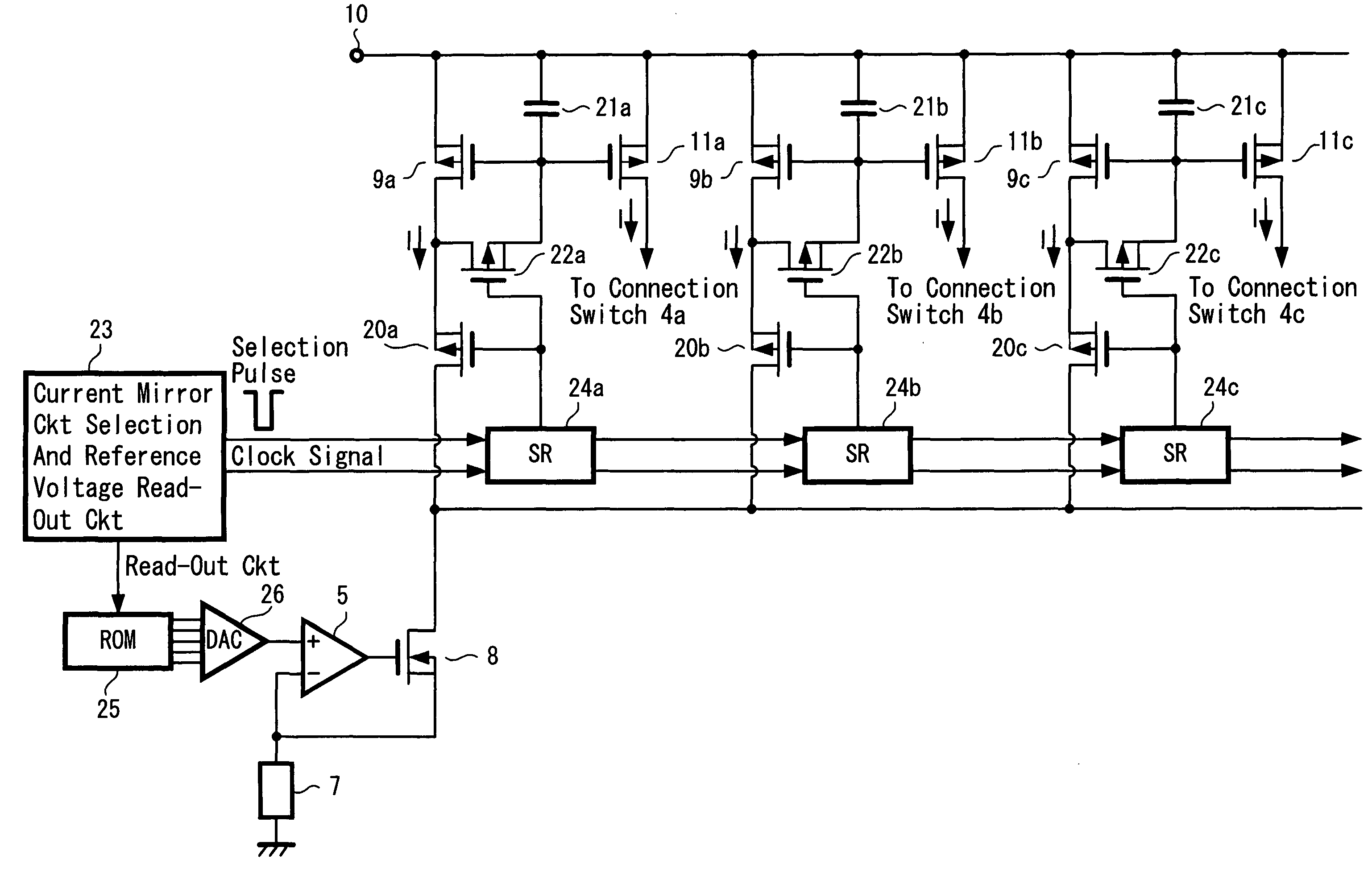 Constant current drive device