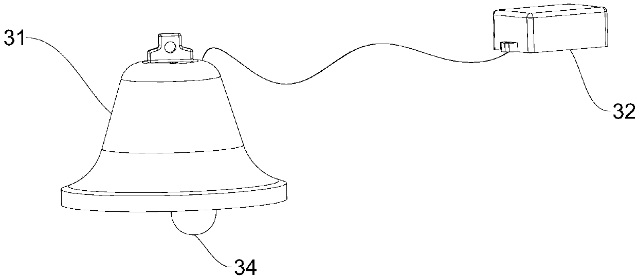 An electric bell assembly and a bell car