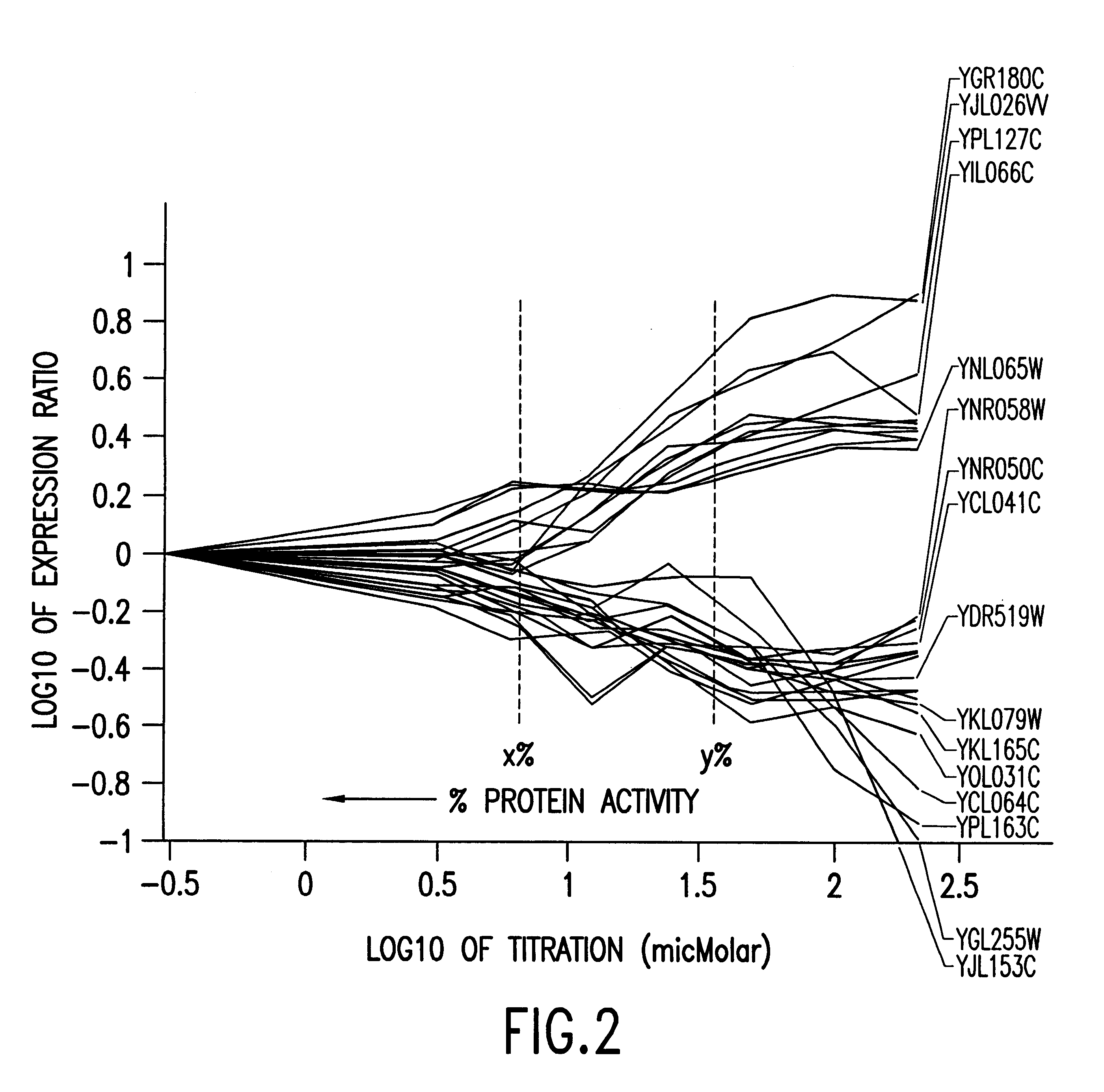 Methods of determining protein activity levels using gene expression profiles