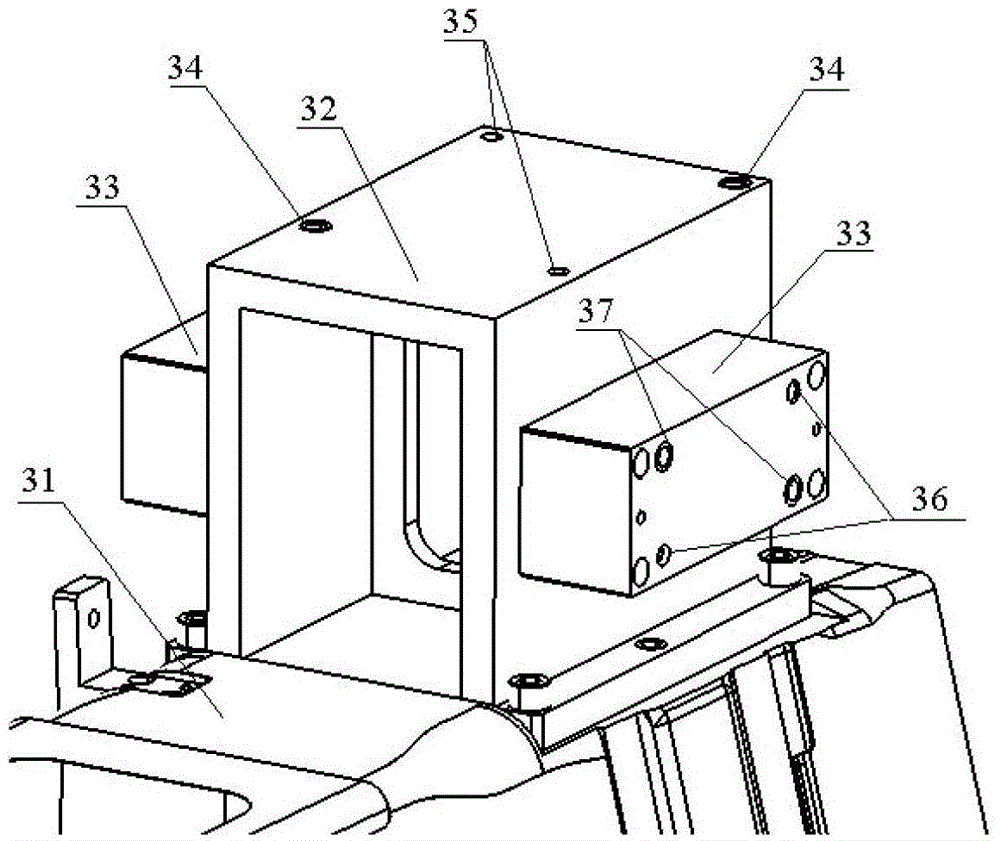 Interface simulation block for finished vehicle testing tool instrument panel and auxiliary instrument panel, and detection method