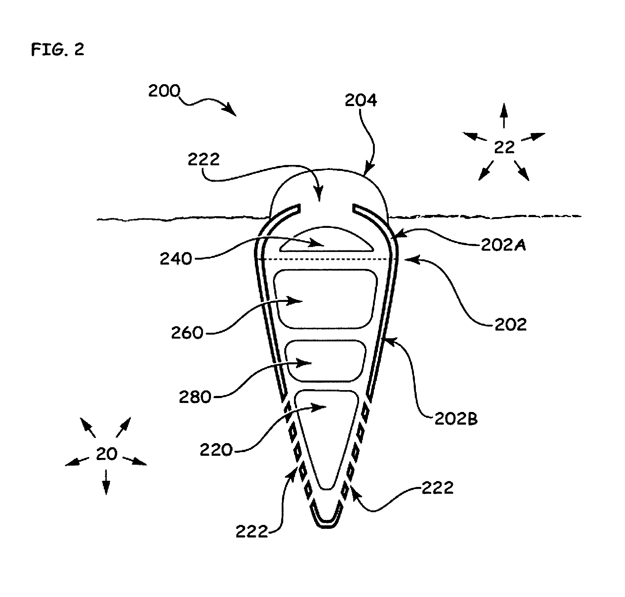 Water submersible electronics assembly and methods of use