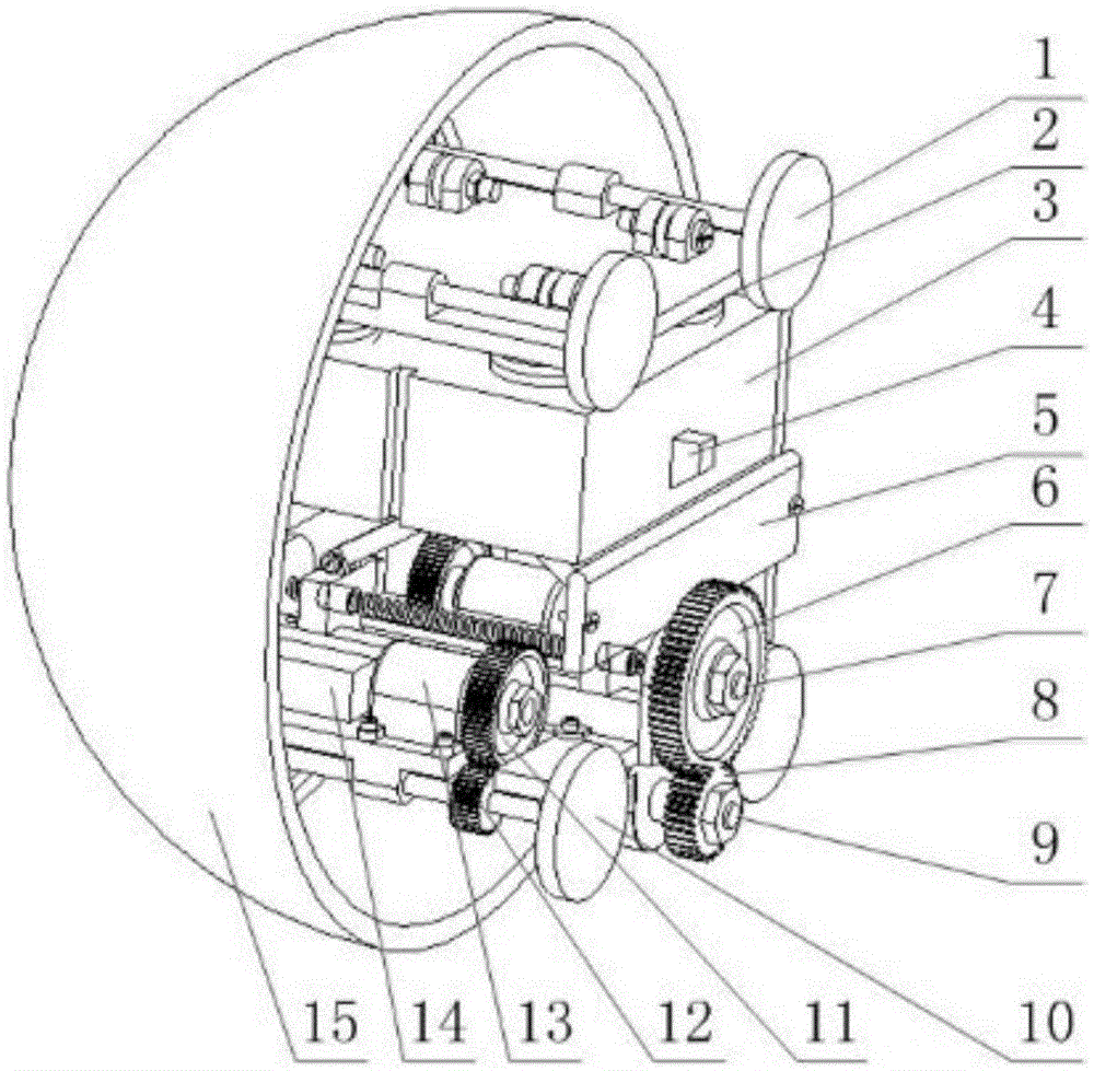 Spherical robot with jump function