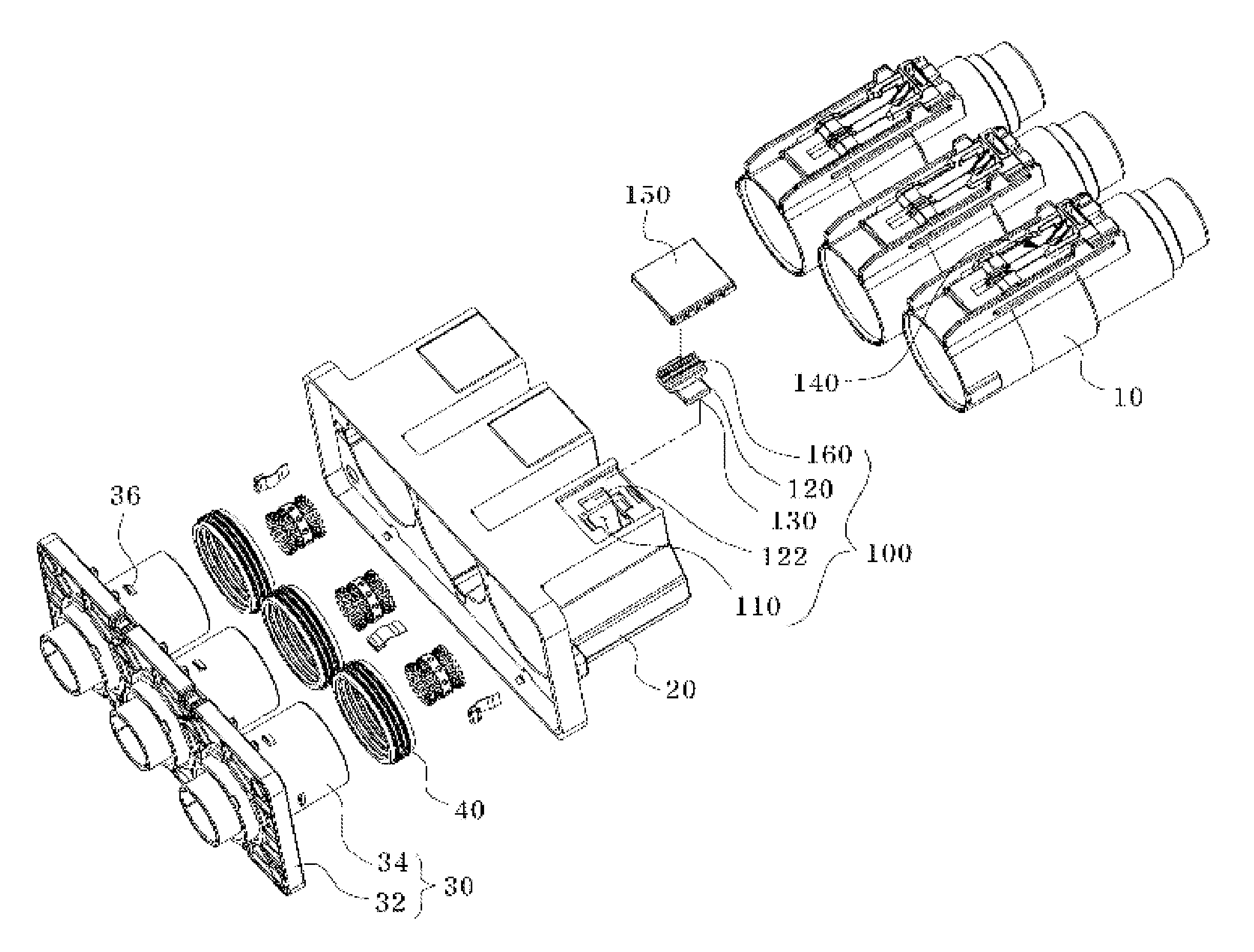 Locking device and high voltage shield connector having the same
