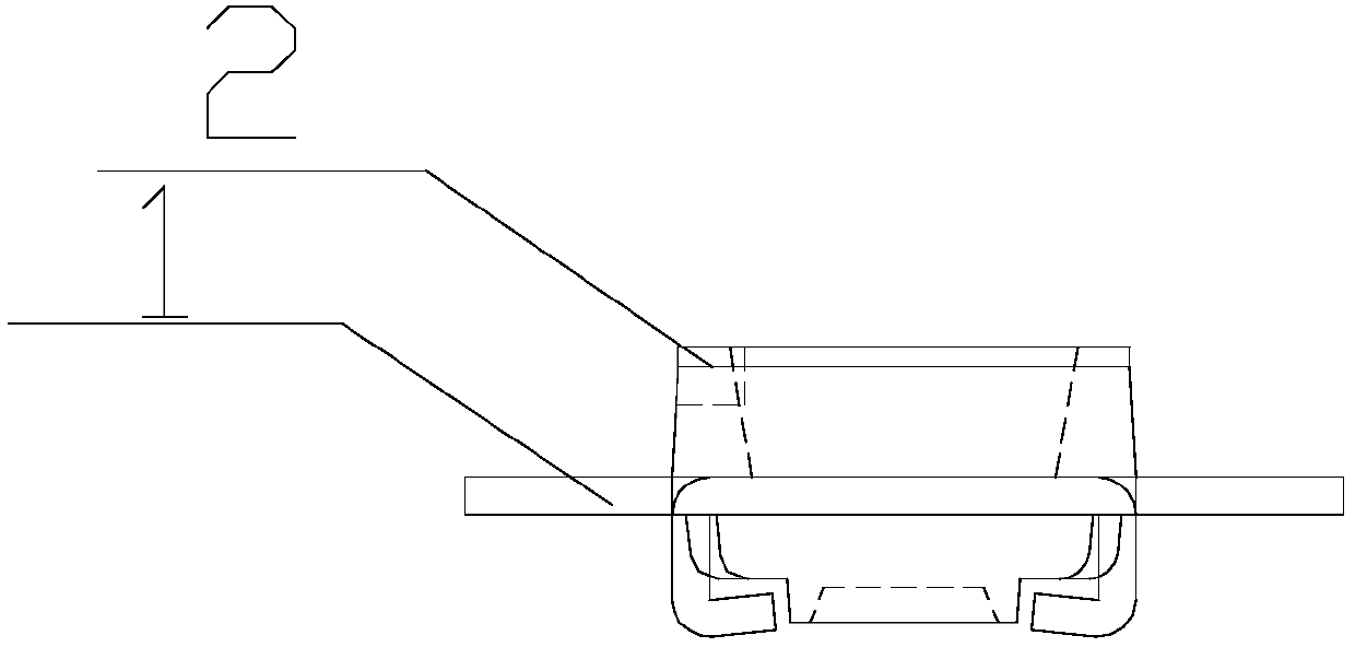 Ultra-small-size glue-filling surface-mount LED packaging unit