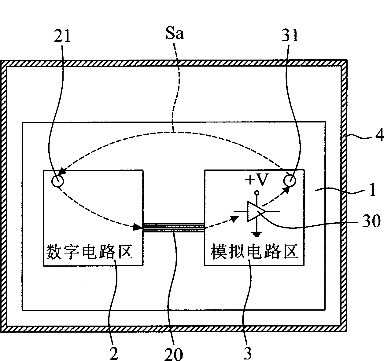 Electronic device audio noise and noise eliminating structure