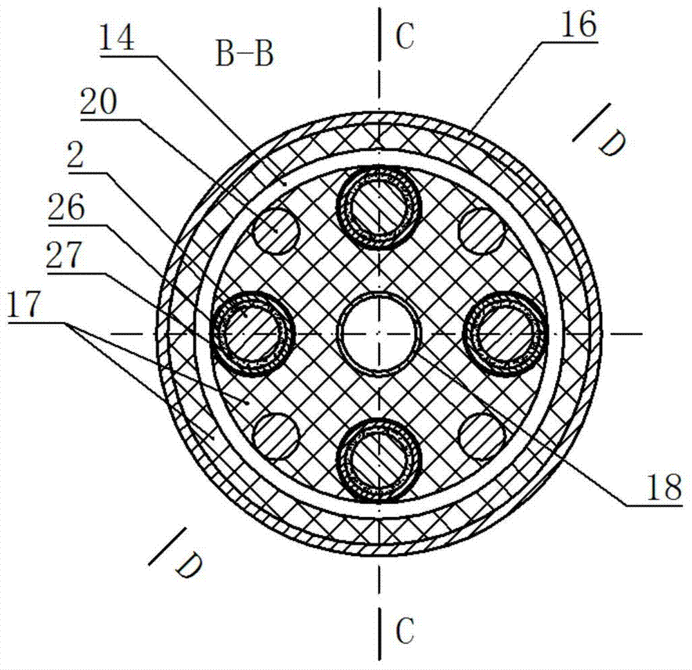 Compound-type prestressed anchor cable structure and construction method thereof