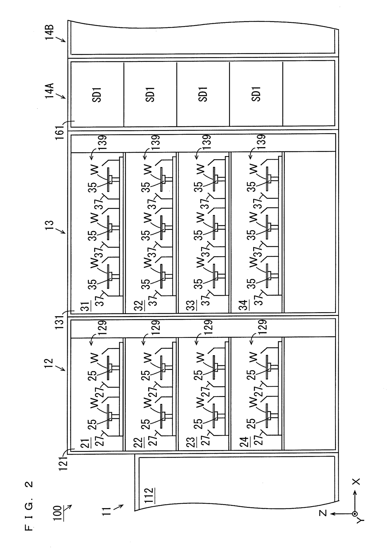 Substrate cleaning device, substrate processing apparatus, substrate cleaning method and substrate processing method