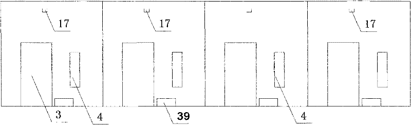 Waste heat sharing intensive tobacco flue-curing house and operating method thereof