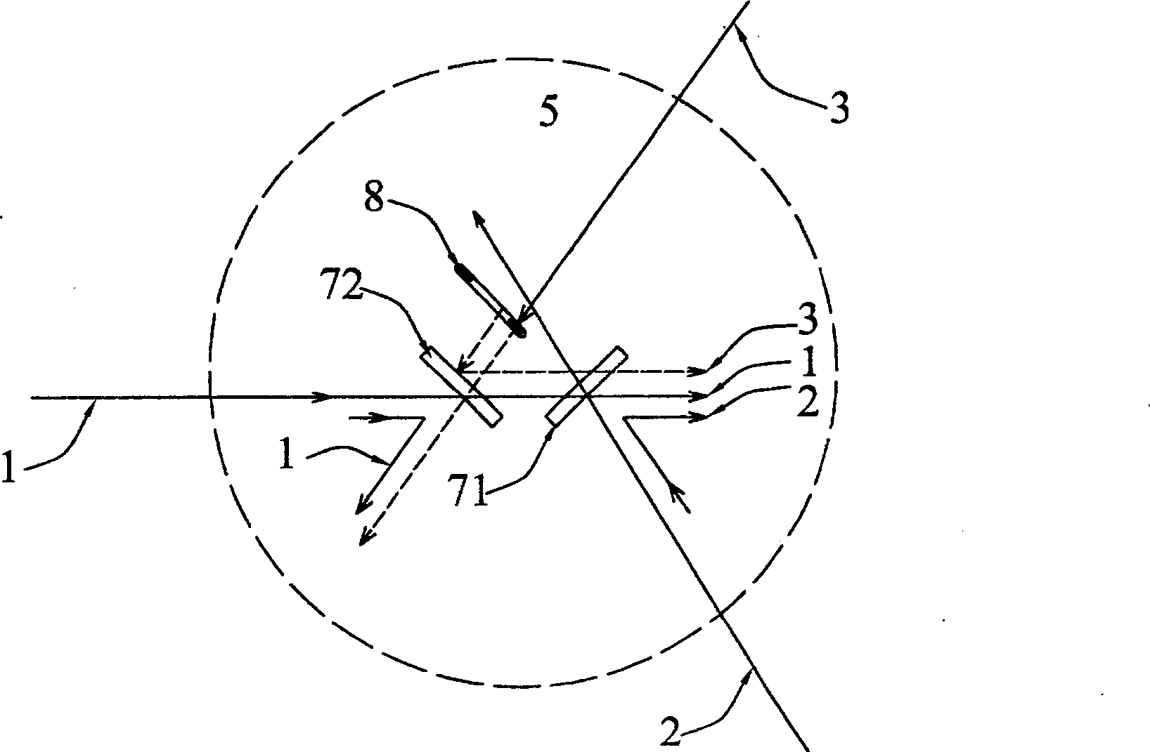 Control method for light field in holographic printing technology and its system