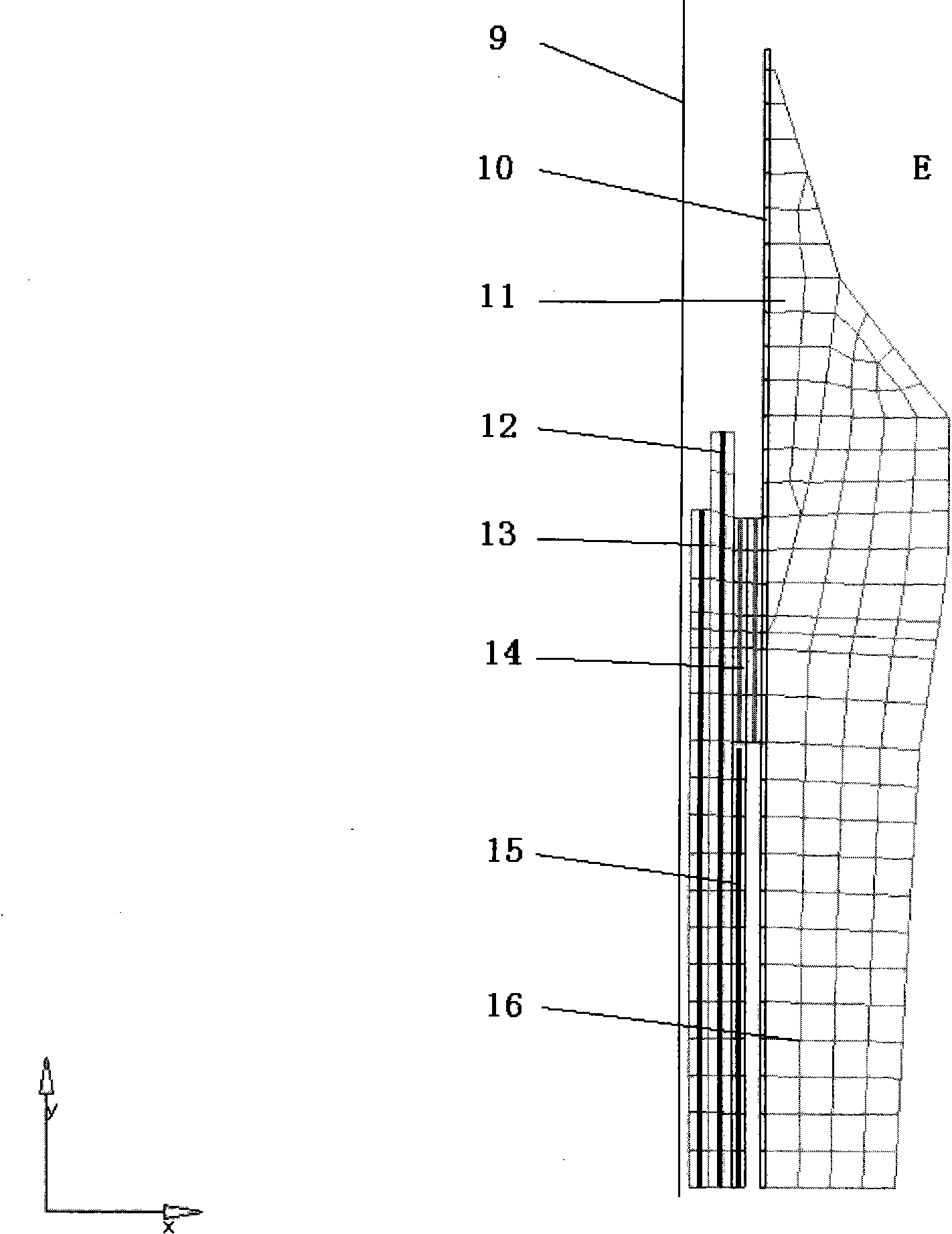 Method for simulating radial tire forming process