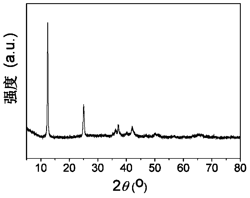 Anode material of high-magnification aqueous alkali metal electrochemical battery and preparation method of anode material