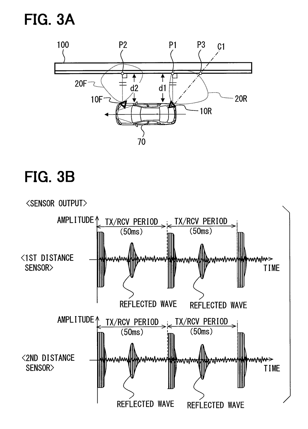 Adjacent vehicle detection device