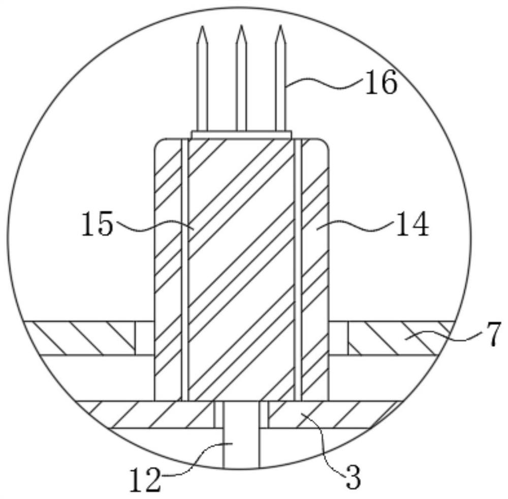 A self-clearing submersible pump