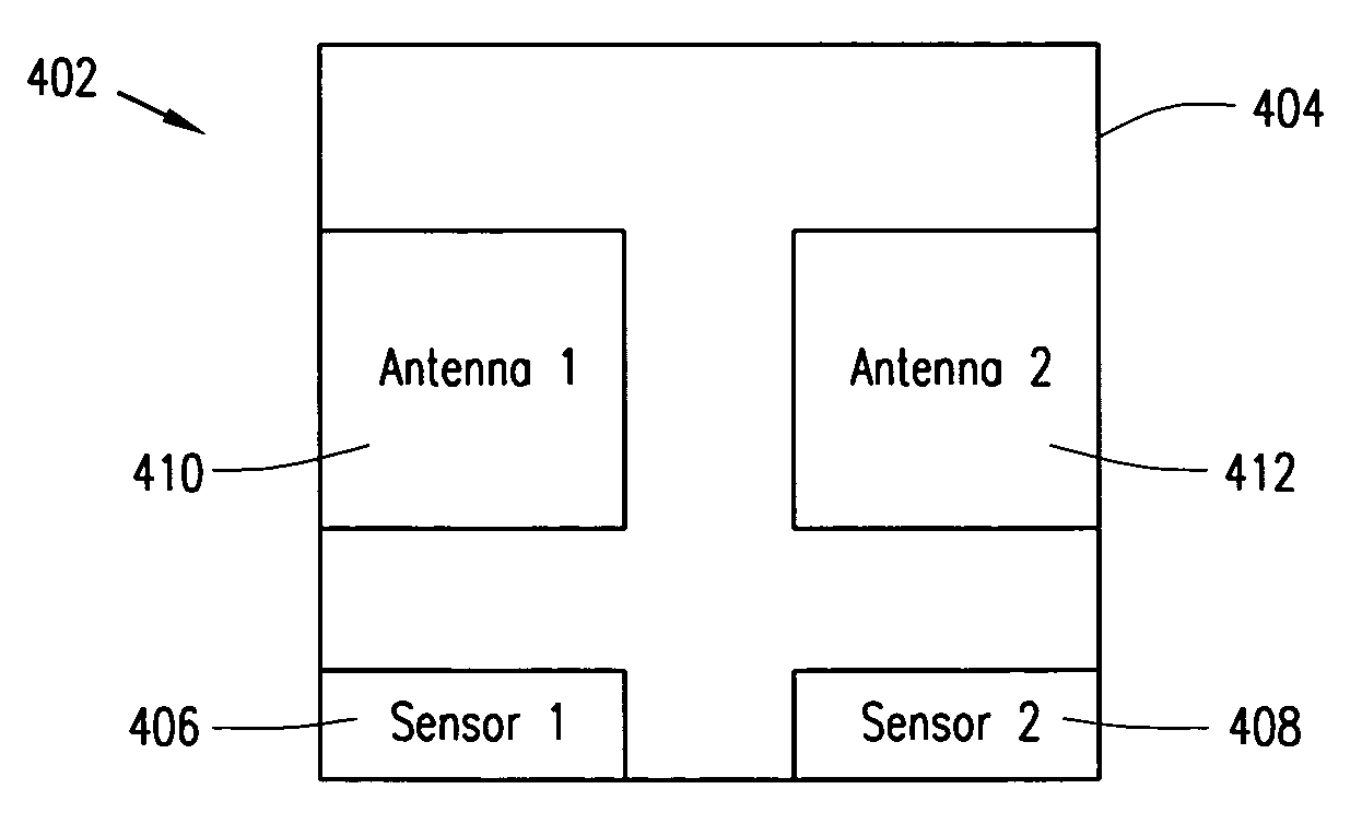 Method of controlling a plurality of internal antennas in a mobile communication device