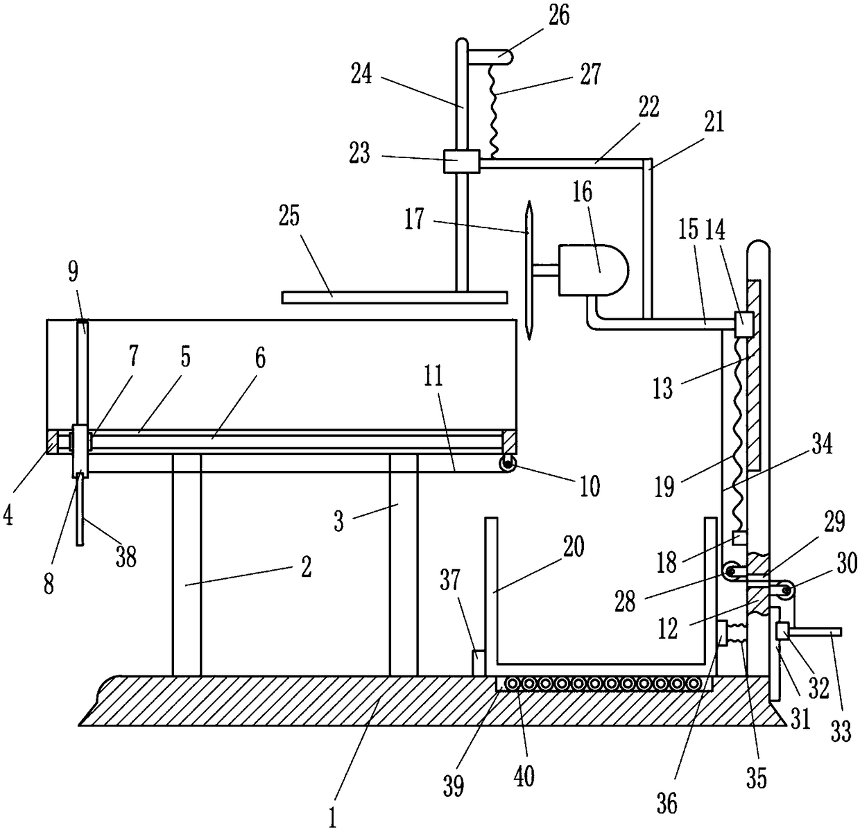 Wood cutting equipment used for wood papermaking