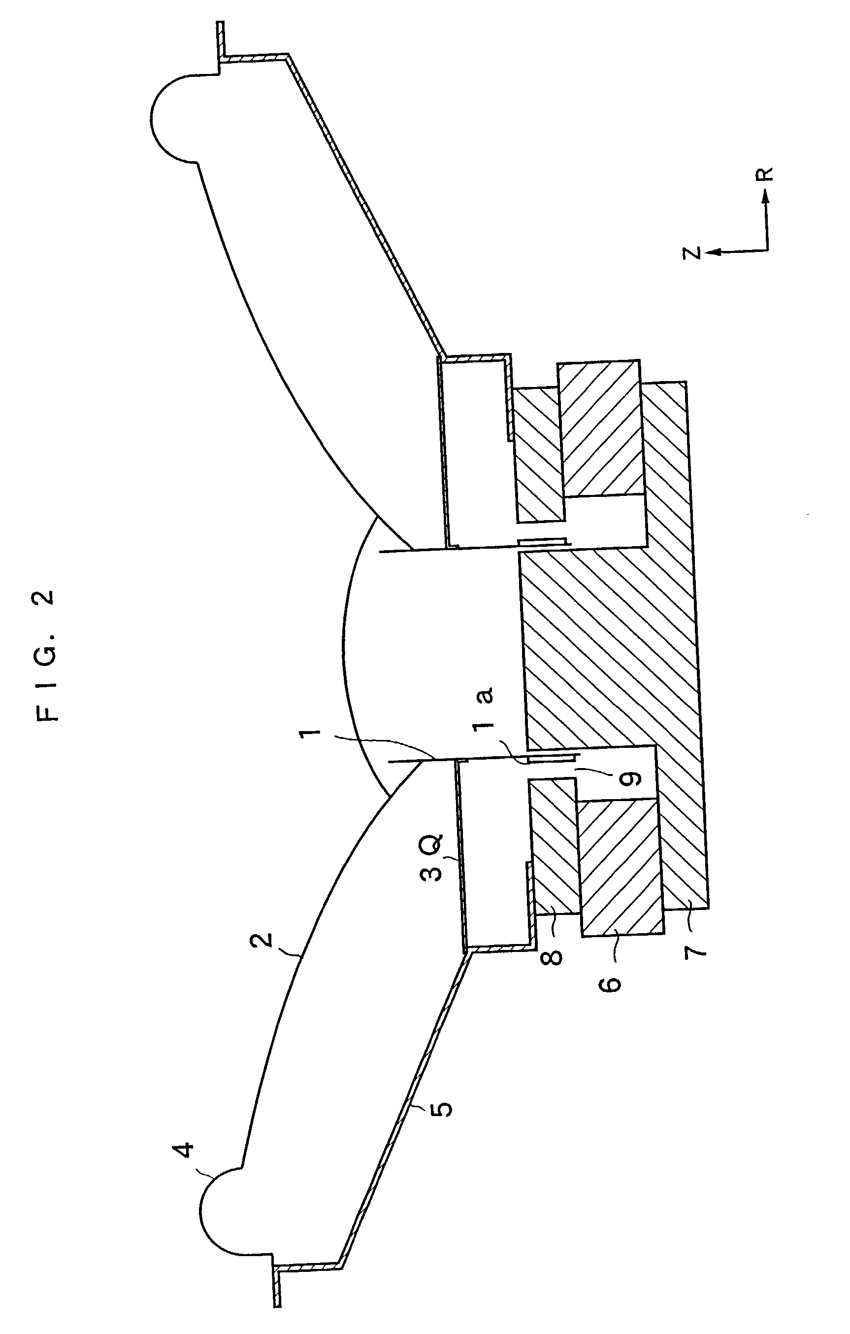 Loudspeaker damper and loudspeaker