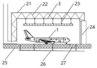 Aircraft test comprehensive climate environment simulation system and simulation method
