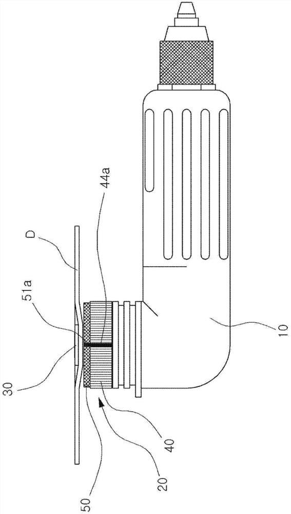 Hand grinder coupler structure