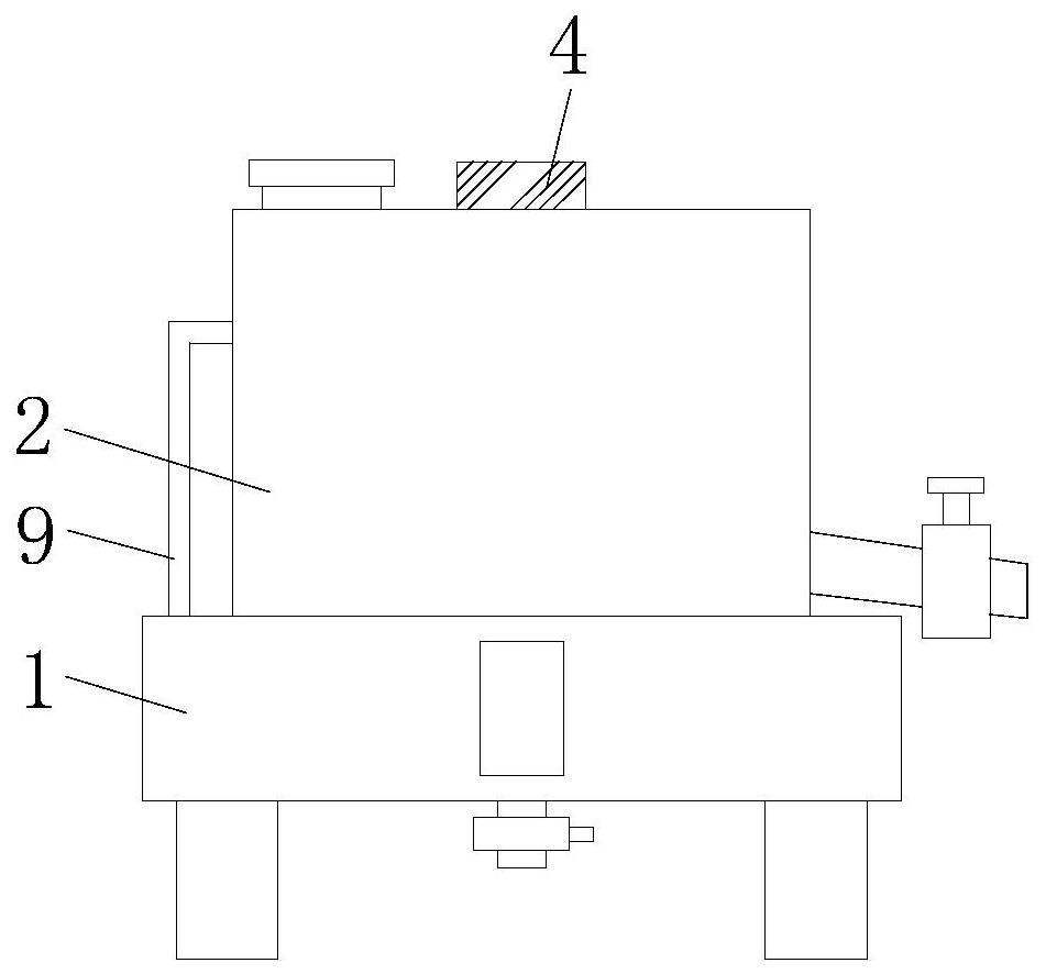 Seed disinfection device