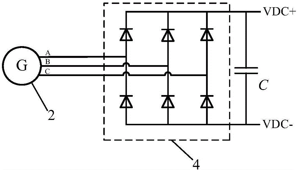Parallel circuit for AC power generator