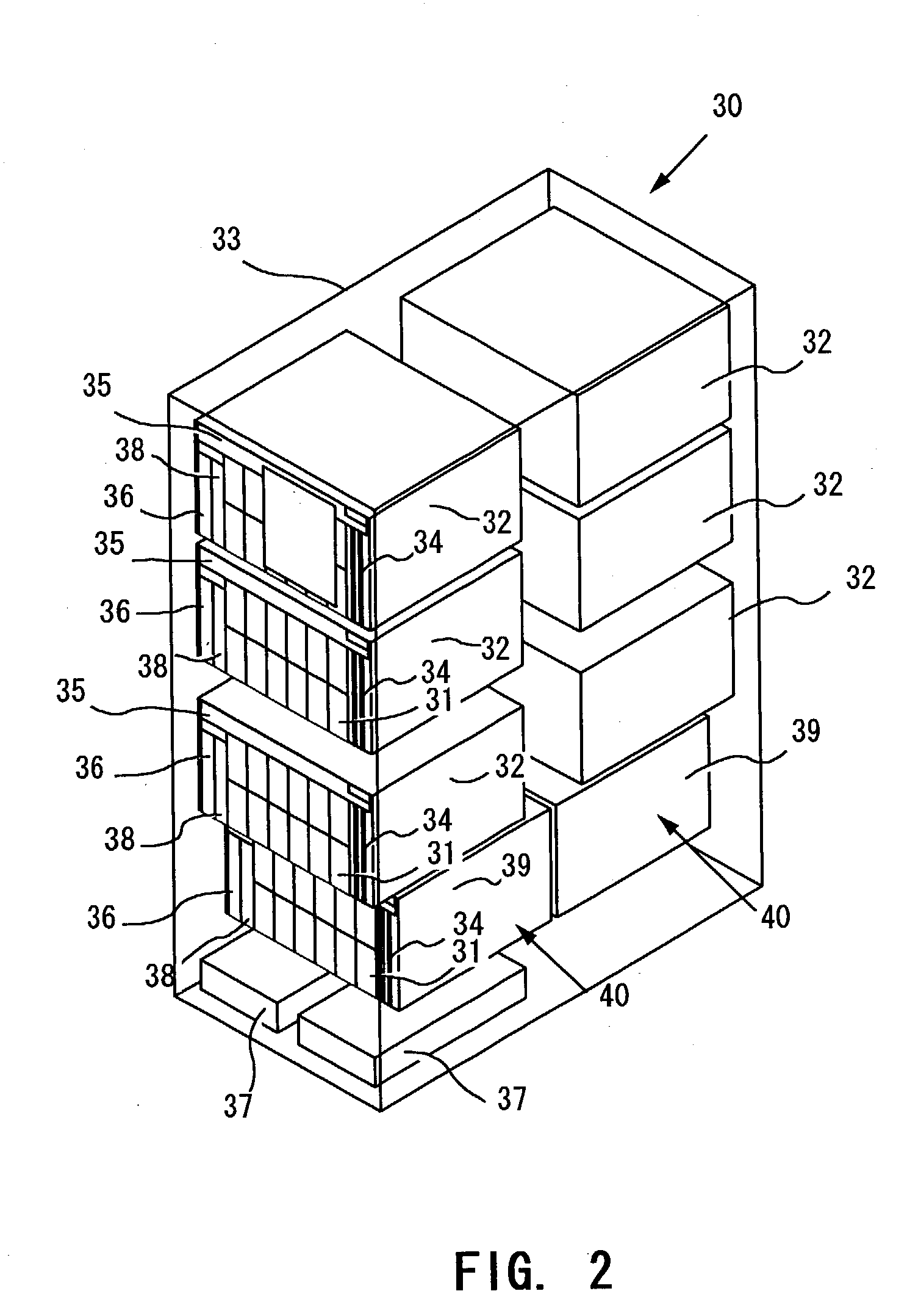 Method for backing up power supply of disk array device and system thereof