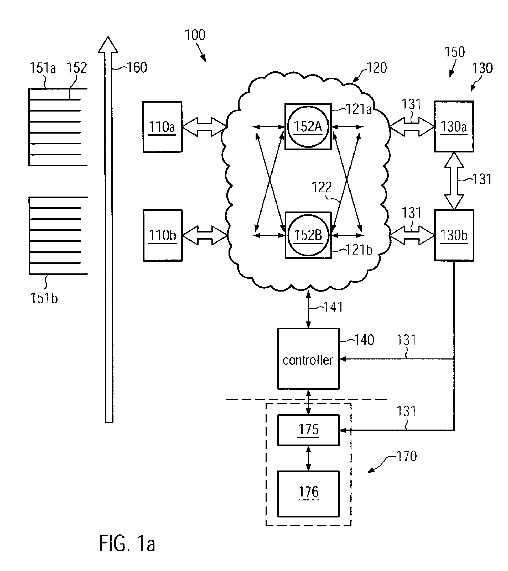 Method and system for controlling transport sequencing in a process tool by a look-ahead mode