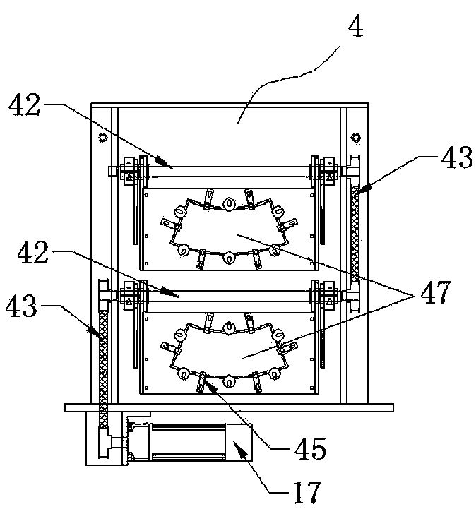 High-speed laterally-taken type in-mould labeling system and control method thereof