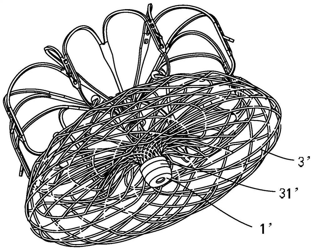 Connecting piece and assembling process of cardiovascular implant and conveying equipment