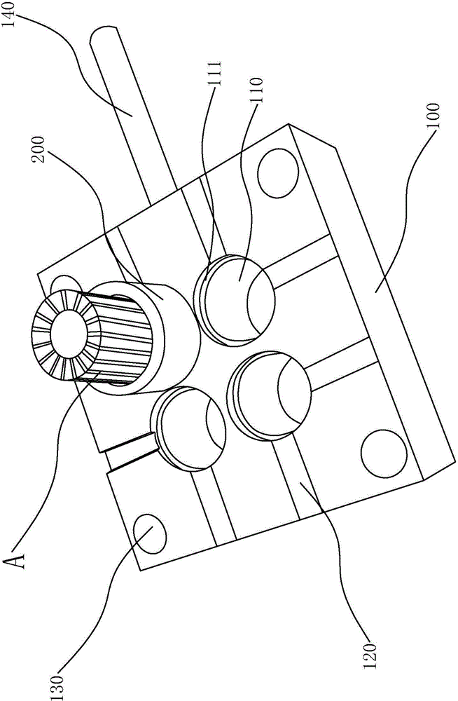 Assembly mold and assembly method of commutator