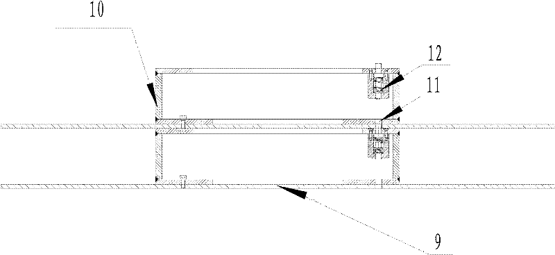 Material-receiving system for band saw gear milling machine
