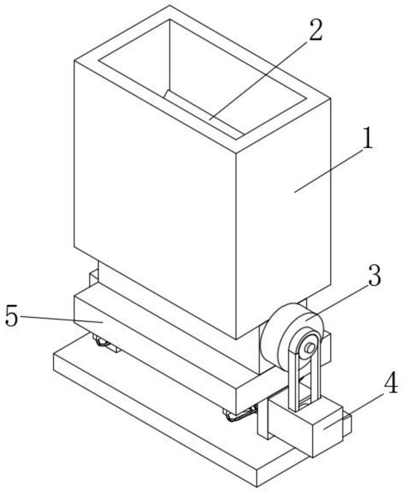 Pipe storage device with quantitative falling structure and used for building construction