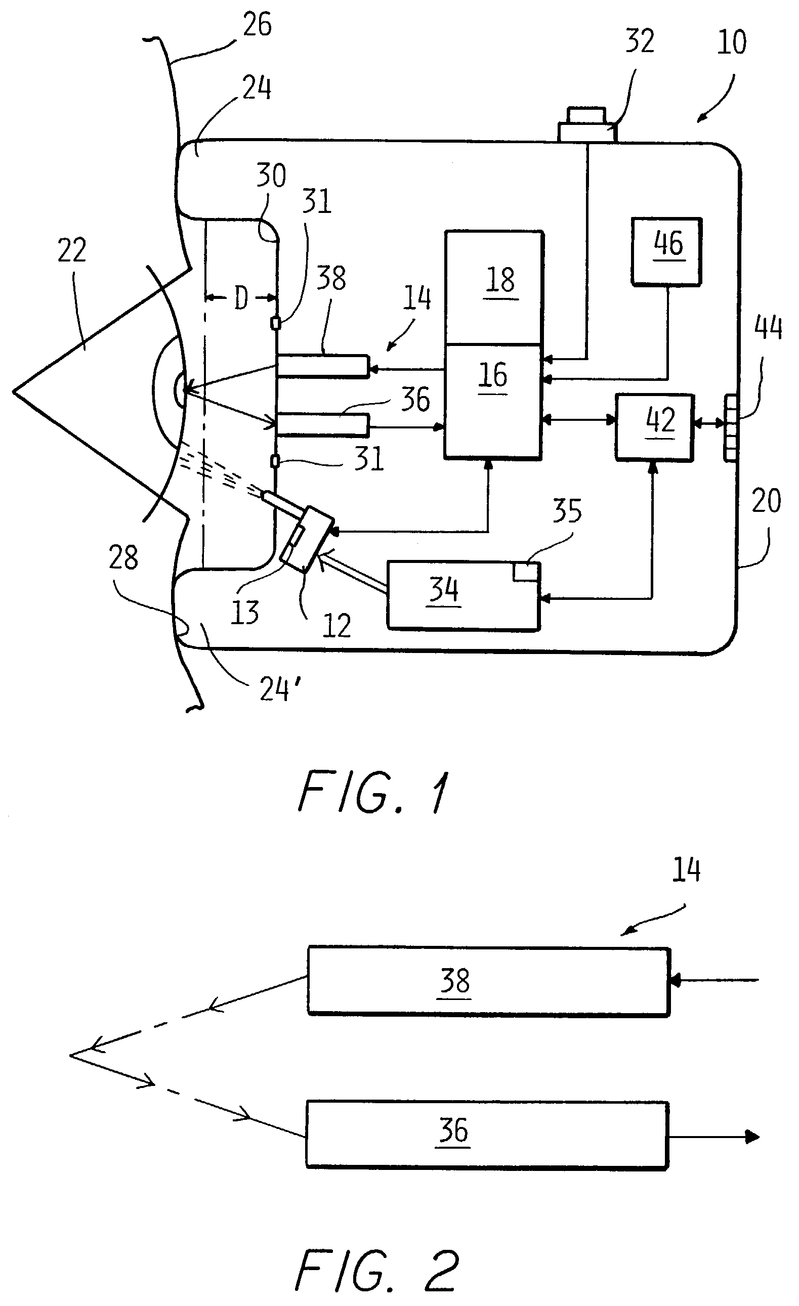 Dispensing method and device for delivering material to an eye