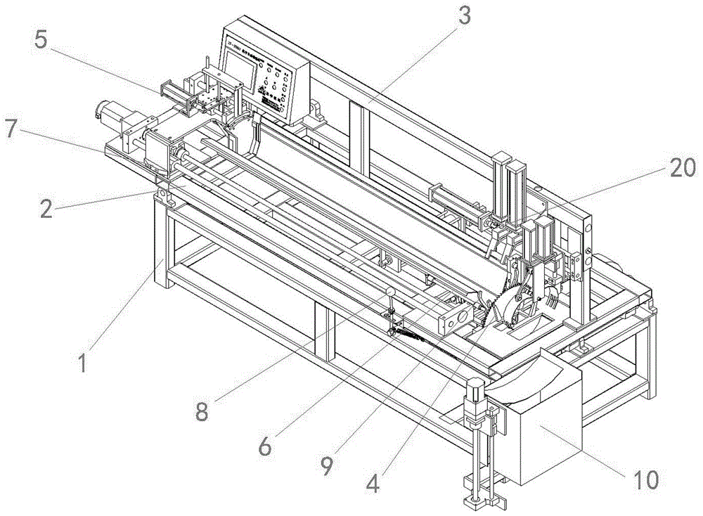 Multifunctional CNC precision sawing machine