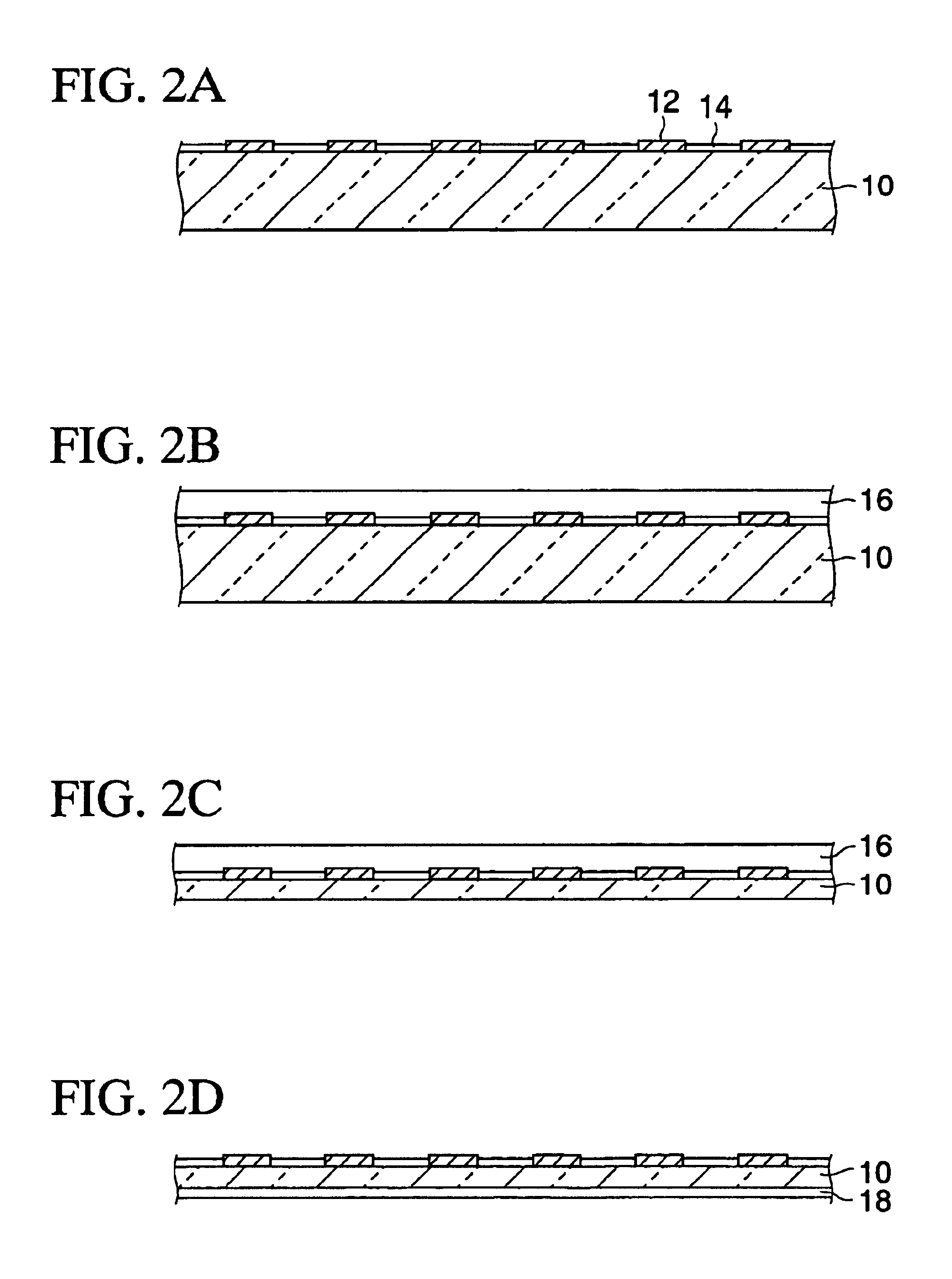 Electronic parts packaging structure and method of manufacturing the same