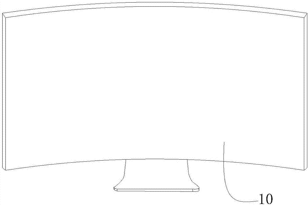 Clamping and fixing method and display device