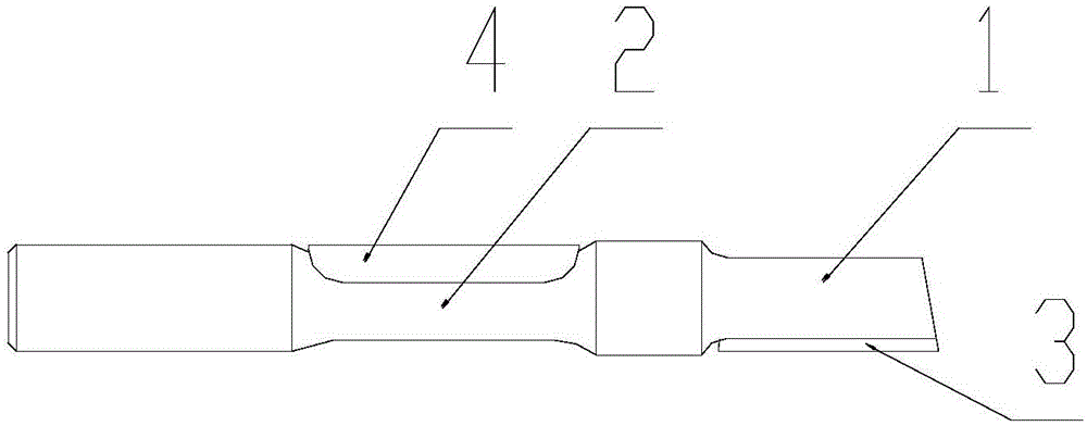 Positioning double-section cutter