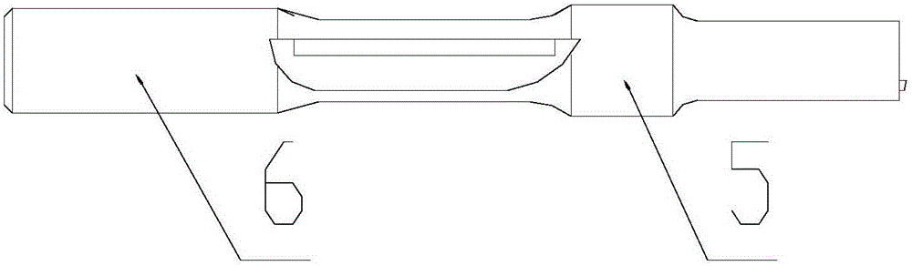 Positioning double-section cutter