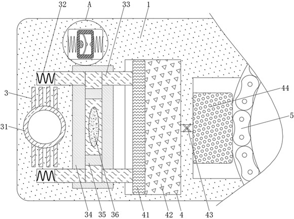 Semi-automatic chain saw capable of reducing noise