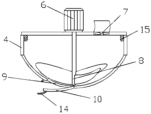 Chinese chestnut frying device