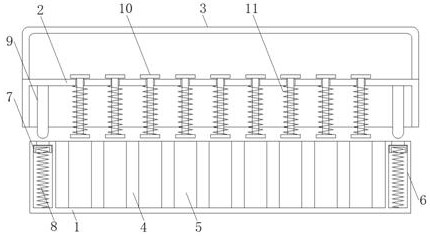 Button battery storage device