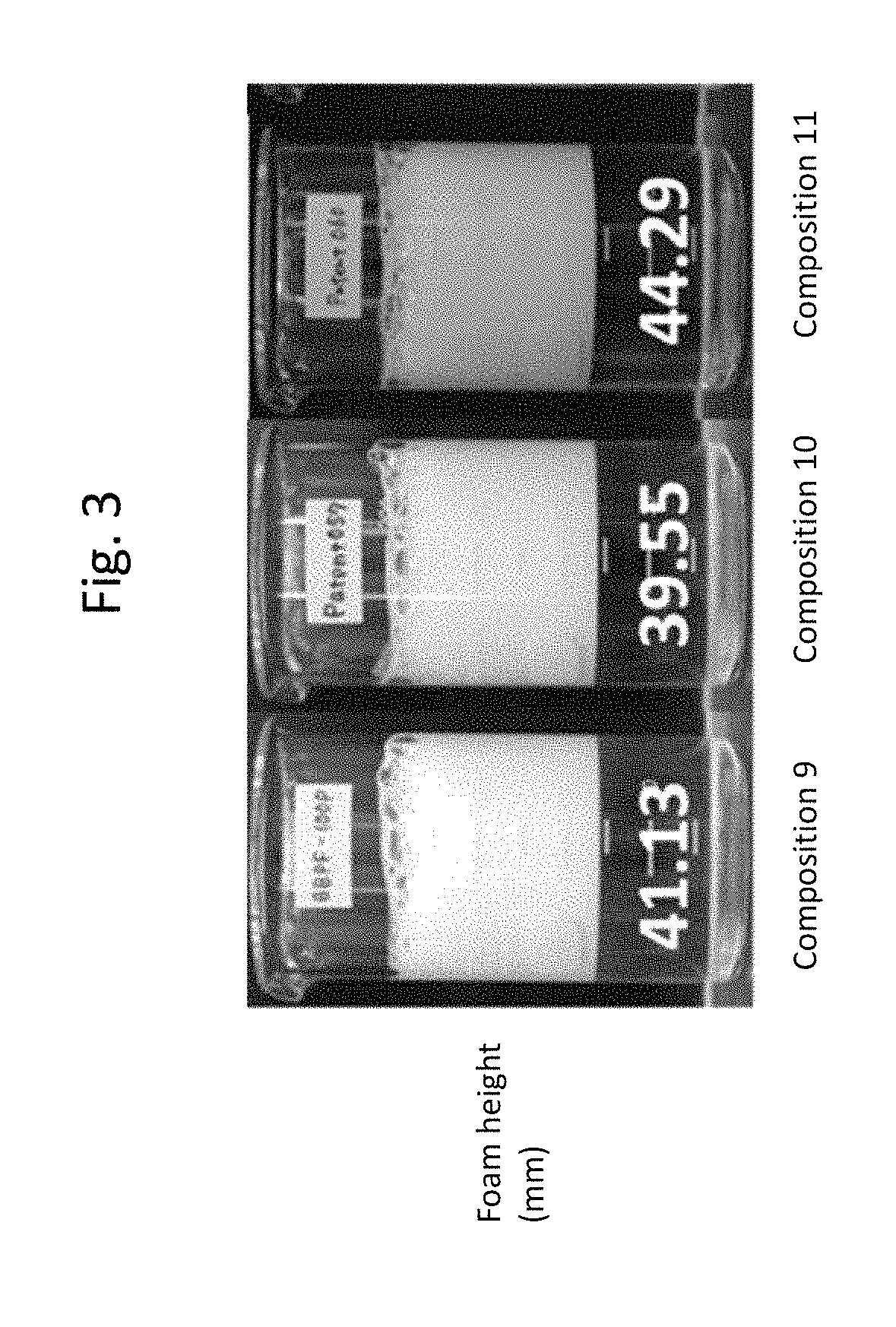 External composition for screen foamers