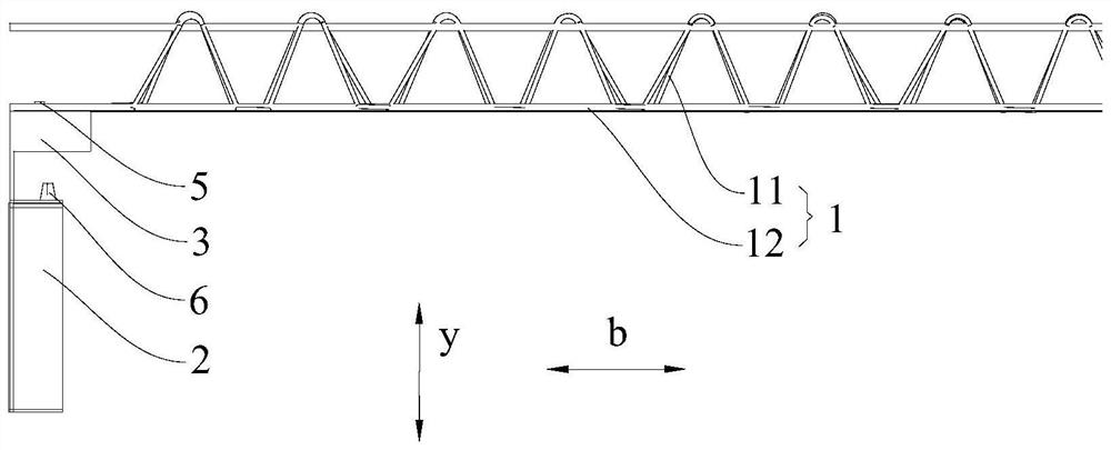 Construction system for steel bar truss floor support plate