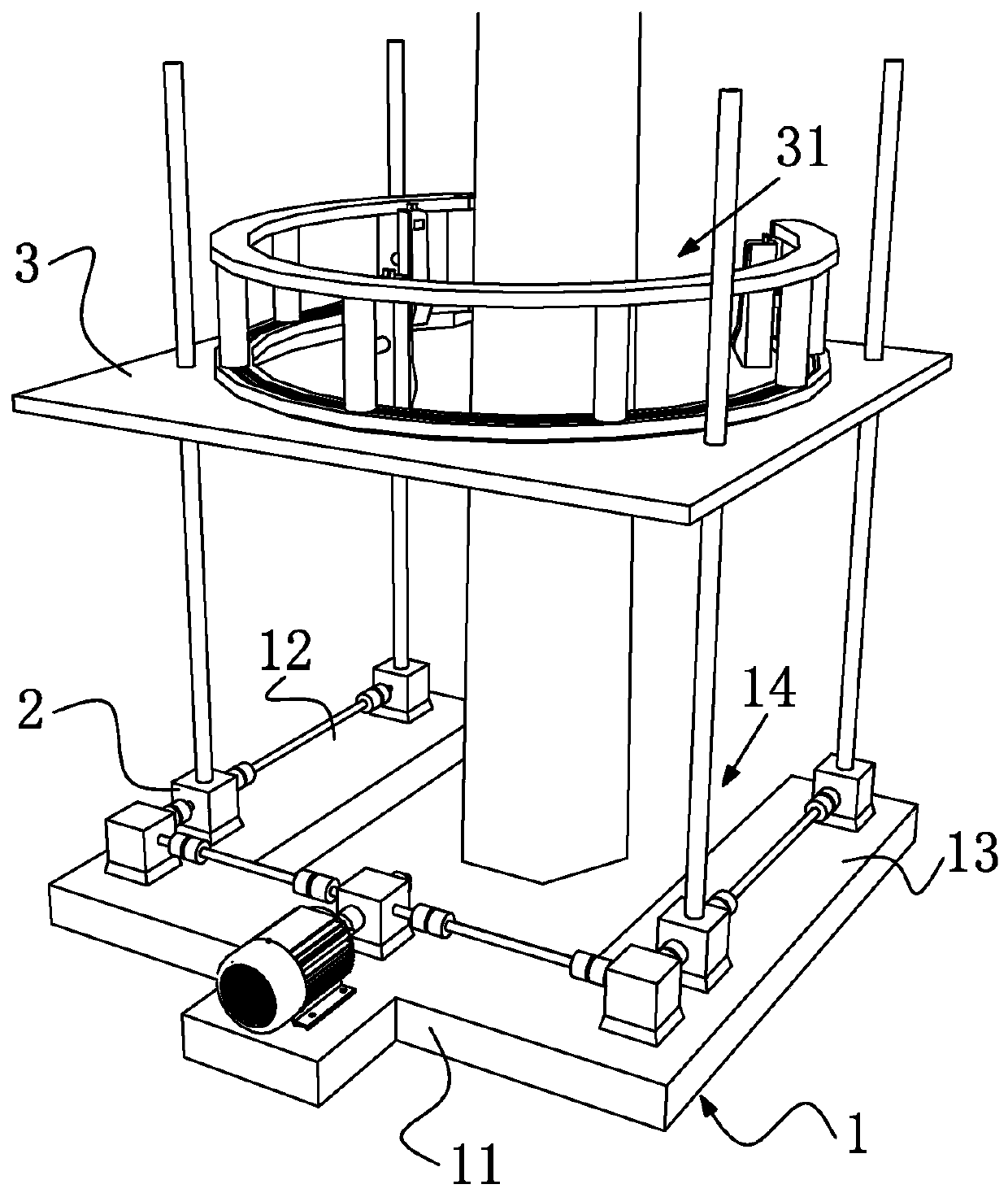 A laser scanning method for living standing wood based on three-dimensional laser scanning lifting platform