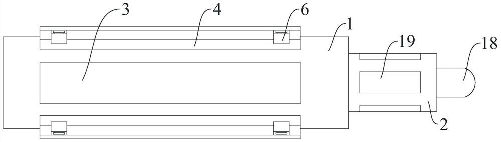 Magnetic control type elastic pin easy to assemble and disassemble