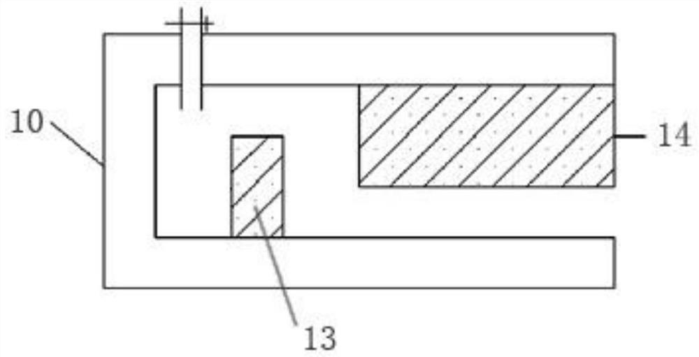 A fracture network shear-two-phase flow test device and test method