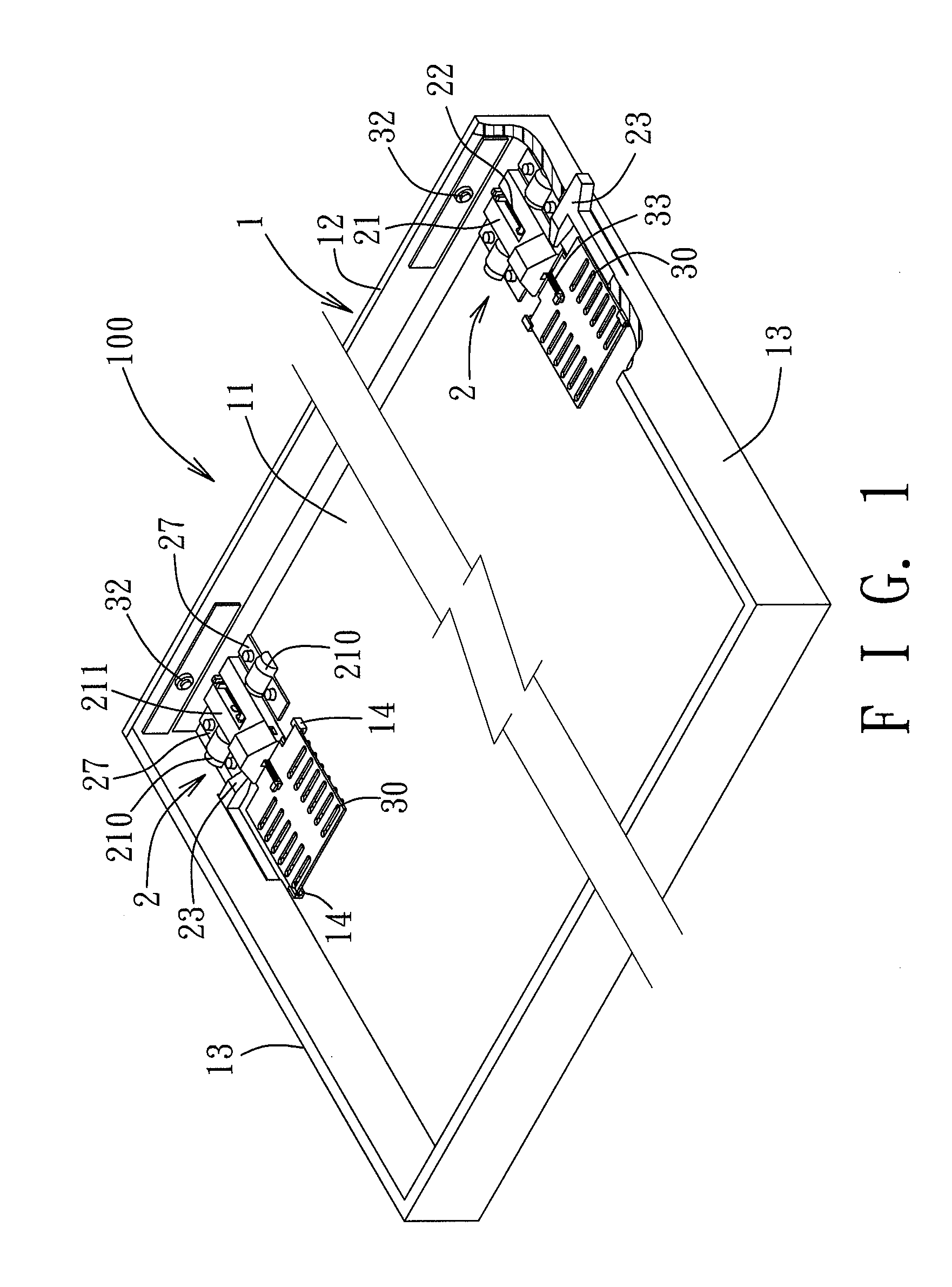 Electronic device housing having a movable foot pad mechanism