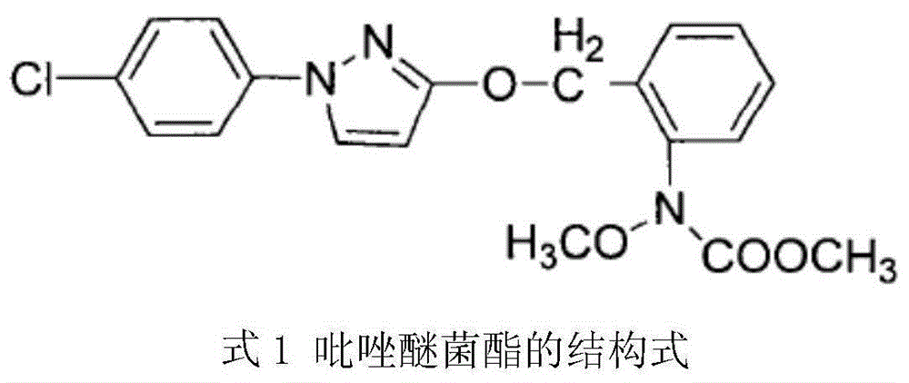 Synthesis method of pyraclostrobin