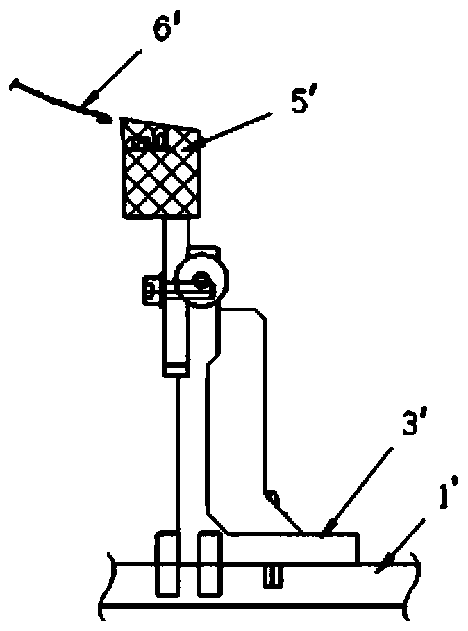 Quick switching module device for automobile gauge tool